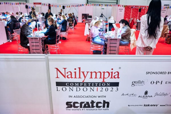 Nailympia event, comm by Laura Tarling