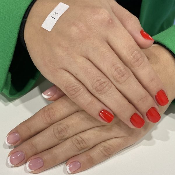 GEL POLISH MANICURE DIVISION 1 2nd PLACE VANESSA MATURO - ITALY