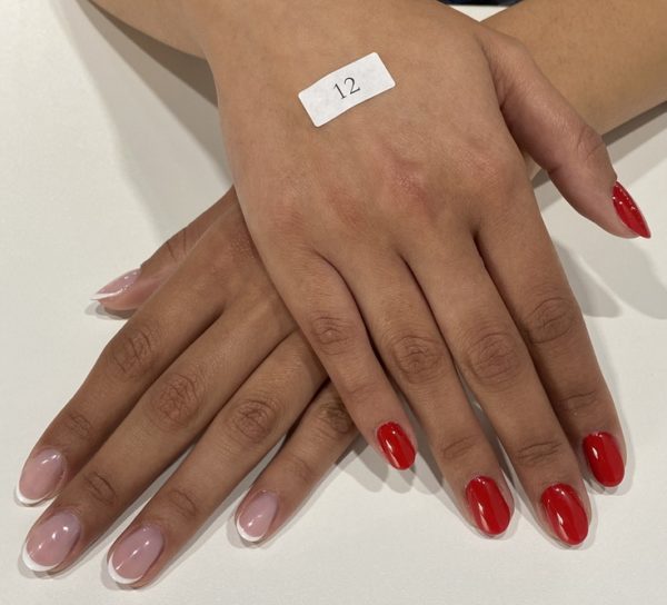 GEL POLISH MANICURE DIVISION 1 3rd PLACE FEDERICA LUCIFORA - ITALY