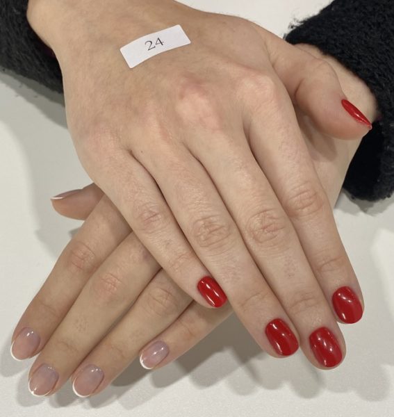 GEL POLISH MANICURE DIVISION 2 1st PLACE KATHARINA BIENEMANN - GERMANY